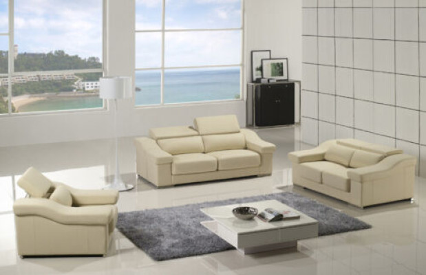 Sofas dizaina dīvāni, mīksti 311 sēdvietu komplekti, ādas dīvāni