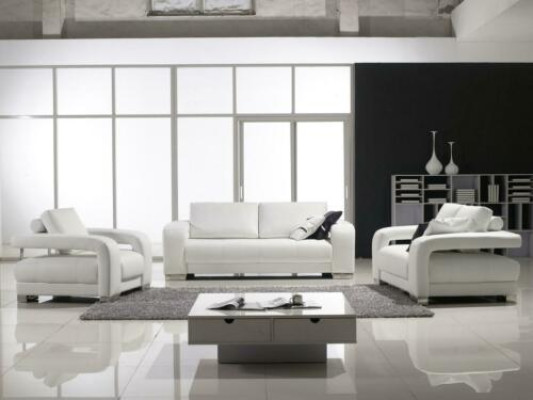 Sofas dizaina dīvāns Polster ādas 311 vietas komplekts ar dīvāna komplektiem.
