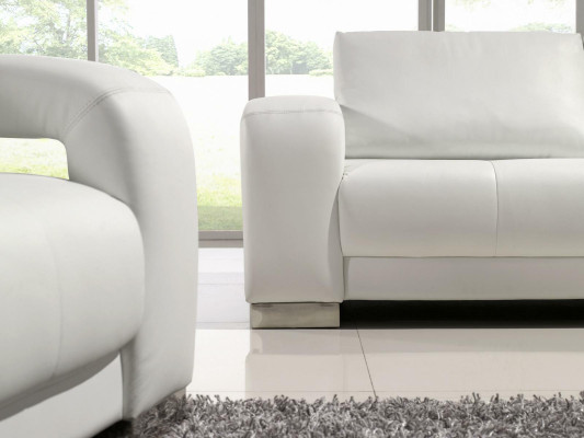 Sofas dizaina dīvāns Polster ādas 311 vietas komplekts ar dīvāna komplektiem.