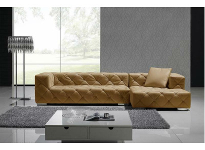 Chesterfield ādas mūsdienīgais dīvāns Dzīvojamās istabas dīvāns Liekulve Ledersofa Istabas dīvāns