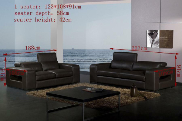 Sofas dizaina dīvāni Dīvāni Polster Leder 311 vieta garnitūras komplekts
