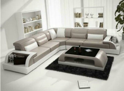 Stūra dīvāns Stūra polster Wohnlandschaft Couch Sofa Stūrgarnitūra U Form