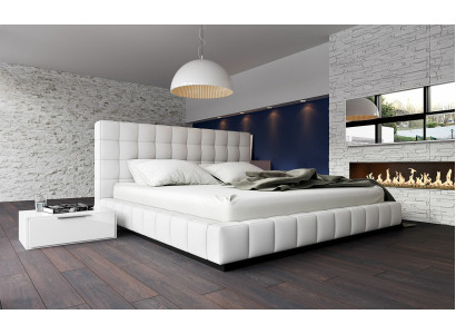 Dizaineru gultas gulta Balta gultas ādas divguļamais gultas gultas divguļamais gultas gulta