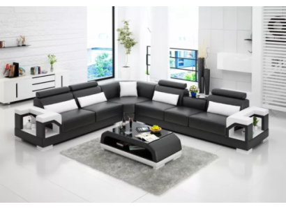 Stūra dīvāns dīvāns polster stūra dīvāns dīvāns komplekti stūra ādas dīvāns dzīvojamās istabas ainava