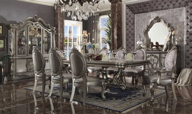 Sieviete Luxus Frontvitrīna Vitrīna Skapis Stikls Vecā stilā Baroks Rococo