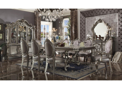Sieviete Luxus Frontvitrīna Vitrīna Skapis Stikls Vecā stilā Baroks Rococo