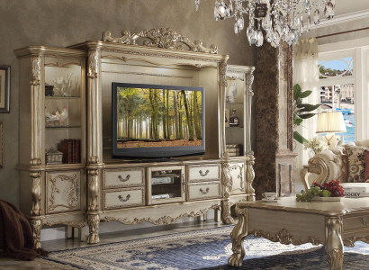 TV siena koka stila baroka plaukti dzīvojamā istaba mēbeles skapis jauns klasiskas