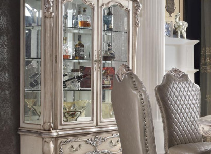 Virtuves skapis Skapji dizains Itālijas mēbeles Skapis Luksusa baroka koks