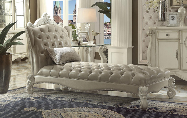 Chesterfield Chaiselongues Dīvāns Liege Chaise Kluba atpūšas gultas Lērija Tekstils jauns