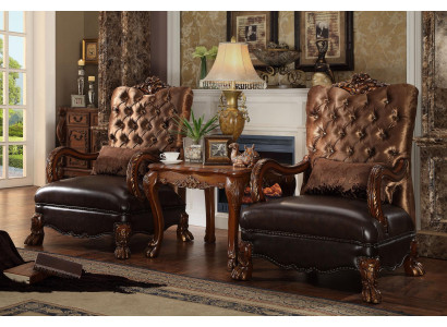 Krēsls Dizaineris Stuhls Polster Relex Audums Tekstils Āda Lounge Jauns Chesterfield