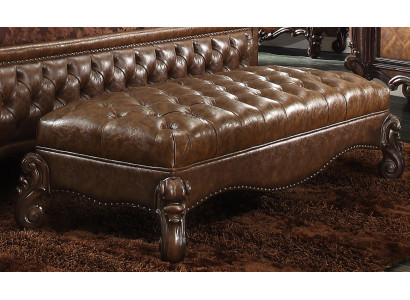 Chaiselounge Antik Stil Sofa Guļama Sofa Guļ Chaise Āda Baroks Rokoko Jauns