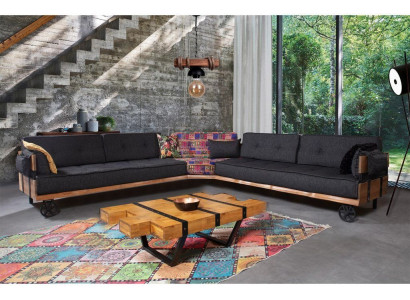 Dzīvojamā istaba Galds Loft dizaina mēbeles galds 130x80 galds dīvānā istabas galds gazes tabulas