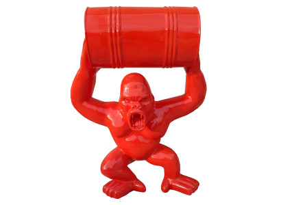 Skulptūras Figūras Statujas Dekoratīvās dezas Gorila Dārza dizains Figūra Statuja
