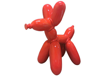 Dekorāciju dizainera figūra Statuja Modernie tēli Suņa balons Dārza skulptūras