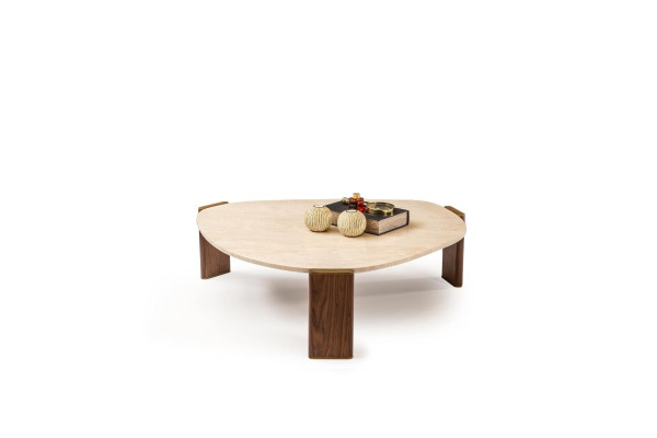 Sofas galds/Krēslu galds/Koka galds/Galds Brūns/Koks Kafijas galds/Dzīvojamā istaba.
