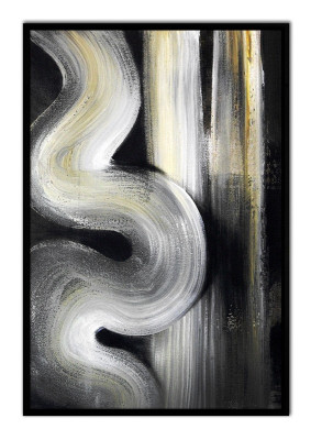 Abstraktā Modernā Gleznas eļļas gleznas attēls uz audekla īsts amatniecības darbs 63 x 93 cm Jauns