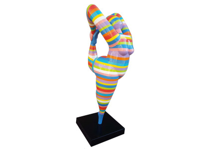 Abstrakti sieviešu figūras roku darbs dekorācijai dzīvojamās telpās, dekoratīvās skulptūras, statujas, figūras.