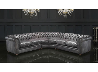 Chesterfield stūra dīvāns, stūra dīvāna dīvāns, dizainera dīvāns, dīvāns, samta ādas dīvāns, vintage 2016-14