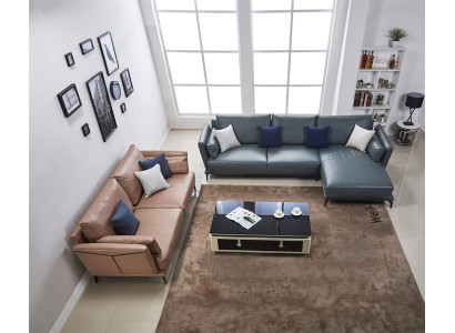 Dizainera dīvāns Dīvāngarnitūra 3+2+1 vietas Dīvānkrēsls Polster Garnitur Wohzīmmaras Dīvāni