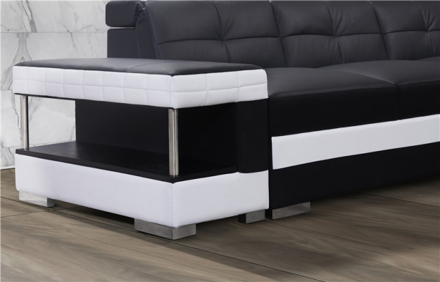 Sēdāma sofa dzīvojamās istabas apjomā U formas stūra dīvāns garnitūra polster BIG XXL dīvāns.