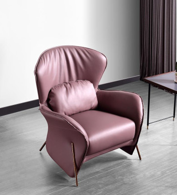 Krēsls Dizains Dīvāns Sofa Atpūta Āda Lounge Klubs Polster Sēdētājs Luksus Āda S