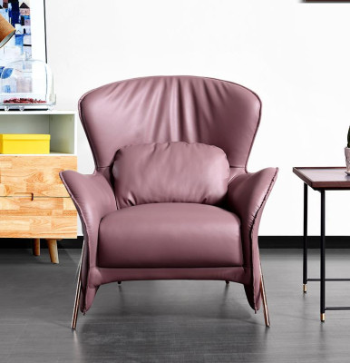 Krēsls Dizains Dīvāns Sofa Atpūta Āda Lounge Klubs Polster Sēdētājs Luksus Āda S