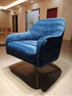 Krēsls Kluba Telpās Dizaina Rieksta Krēsls Polster Sofa 1-vietīgs televīzijas audums Jauns