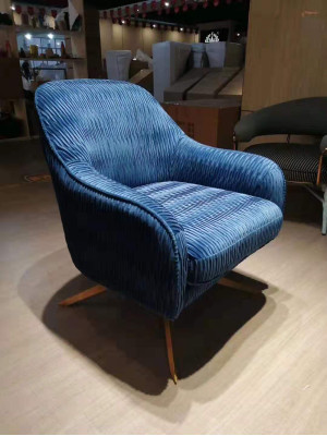 Krēsls Kluba Telpās Dizaina Rieksta Krēsls Polster Sofa 1-vietīgs televīzijas audums Jauns
