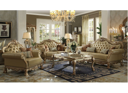 Sofa komplekts 3+2+1 vietas dīvāns Kanapes Pildspalvas komplekts Dīvāns Chesterfield āda
