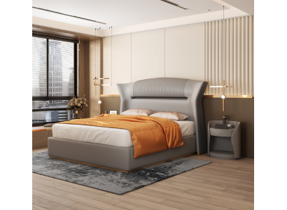 Guļamistabas gulta Polsterbett Double Bed Design Luxury Double 180x200