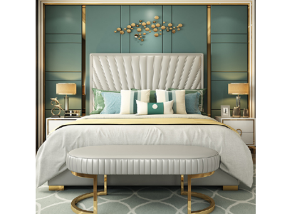 Koka dizaina divguļamā gulta Džeks Luxus Moderno viesnīcu konstrukcija guļamistaba Jauna