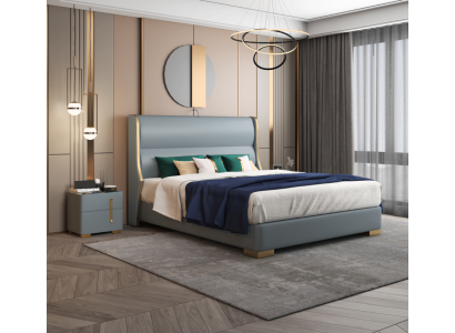 Gultas divguļamais guļamistabā Koks 180x200 cm gultas spilvenu dizains Luksuss.