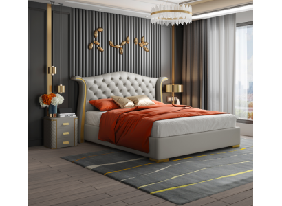 Chesterfield Divviena guļamistaba gultaspolsteris luksusa gultas 180x200cm