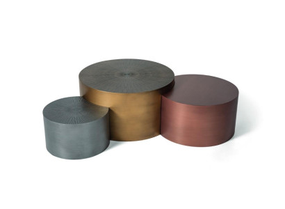 Luksusa galds komplektā 3 apaļi galdi Mūsdienu dzīvojamā istaba Gatavie Ekipējuma galdi.