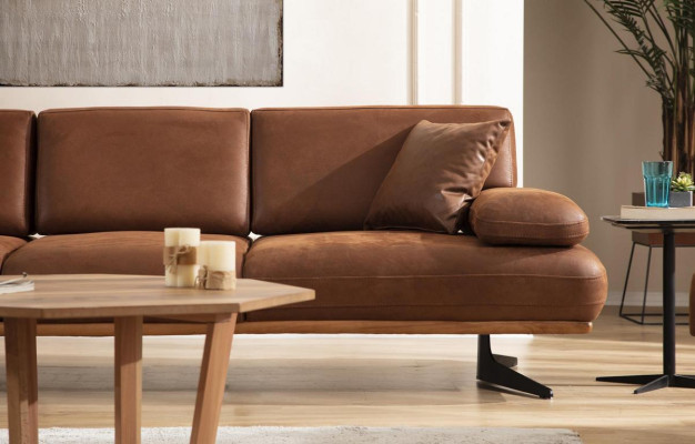 Dzīvojamā istaba komplekts 2 daļās Moderns četrvietīgs dīvāns Lux sola Mīkstais krēsls Sofa komplekts
