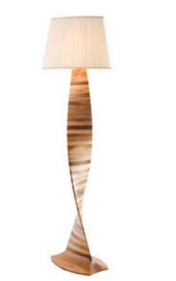 Luksusa grīdas lampa dzīvojamā istabā Moderns dizains Koka stāvlampa Gaismas.