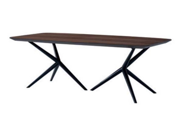 Ēdamgalds Brūns ēdamistabas galdi Moderns Lux tēja Elegantās dizains