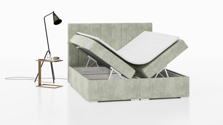 Luksusa gultas mēbeles guļamistabā ar dīvānu boxspring gulta dizaina divguļamais jaunums.
