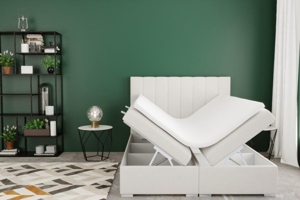 Luksusa gultas mēbeles guļamistabā ar dīvānu boxspring gulta dizaina divguļamais jaunums.
