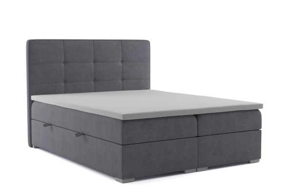 Gulta Guļamistaba Greznas Tekstila Mēbeles Polstermöbel Stils Boxspringbett