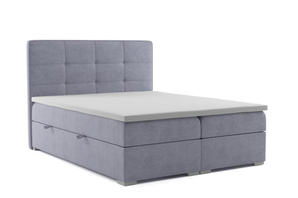 Gulta Guļamistaba Greznas Tekstila Mēbeles Polstermöbel Stils Boxspringbett