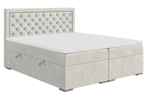 Guļamistabas gulta luksusa mēbeles stils Moderns Boxspring gultas dizains Dubultgulta