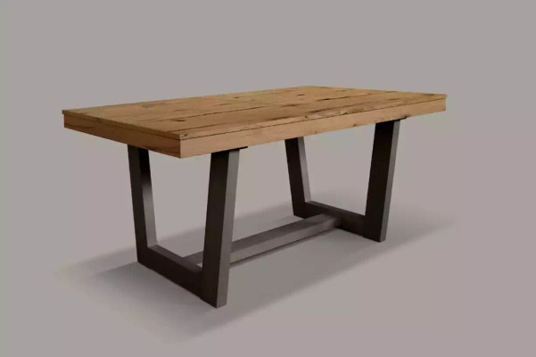 Izklaides galds Koka galds Pagarināms galds 160/240 x 90 x 78 cm Stils Moderns