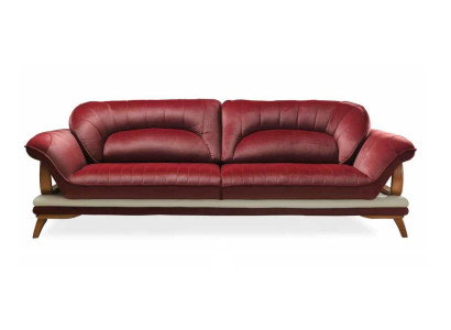 Sofa 3 sēdvietu dizaina sofa Klasiski dizaina trīsvietīgi mēbeles audums