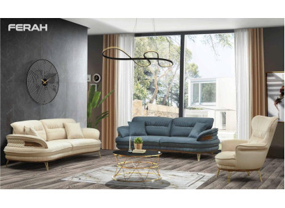 Sofas komplekts 3+3+1 vietu dīvāns krēsls dīvānsis dīvāans luksusa komplekts