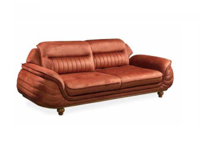 Sofa 3 vietām Mēbeles Audums Trīsvietīgs dīvāns Dzīvojamā istaba Klasiskais stils
