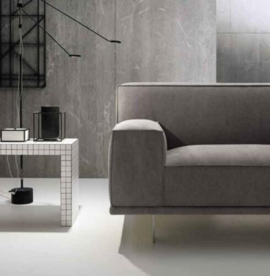 Sofas komplekts 3+1 vietas tekstila atpūtai dizaina dīvānām Polster Couchen alfitalia