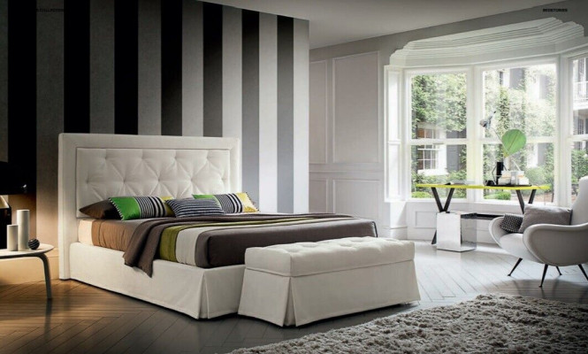 Chesterfield gultas 180x200 cm guļamistabai Tekstils Audumgultas dizains Luksusa viesnīca