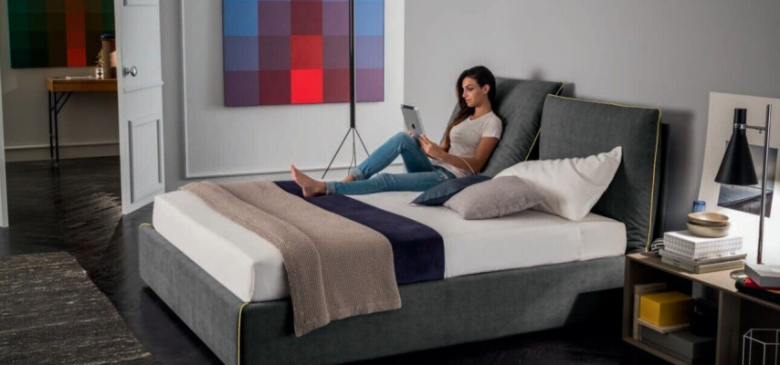Luksusa polsterisēju audums dizains gultas guļamistabas gultas 180x200 cm tekstila viesnīca