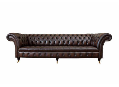 Chesterfield 4 sēdvietu ādas viesistabas dizaina dīvāns dīvānu mēbeles jaunas